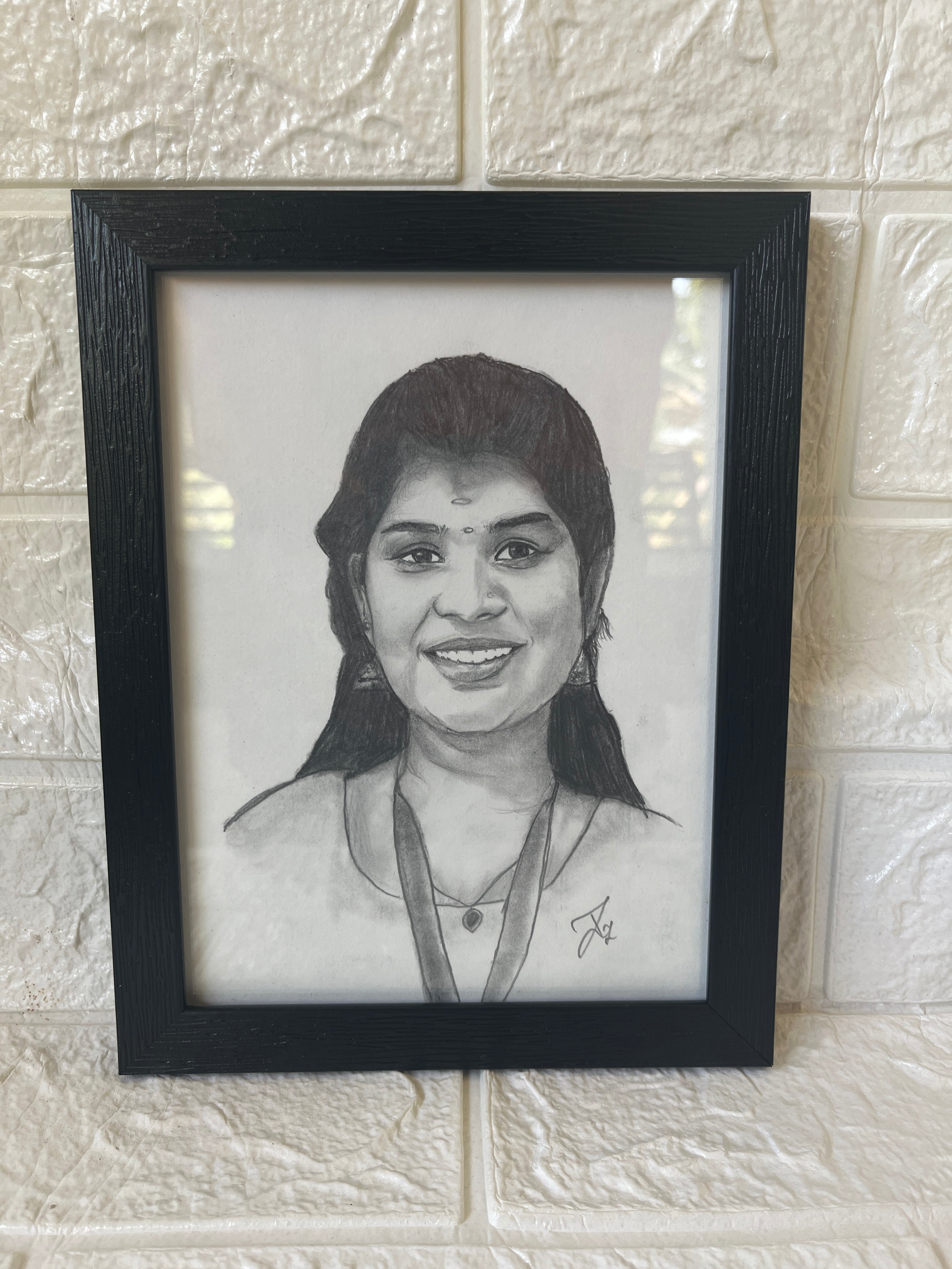 Pencil portrait