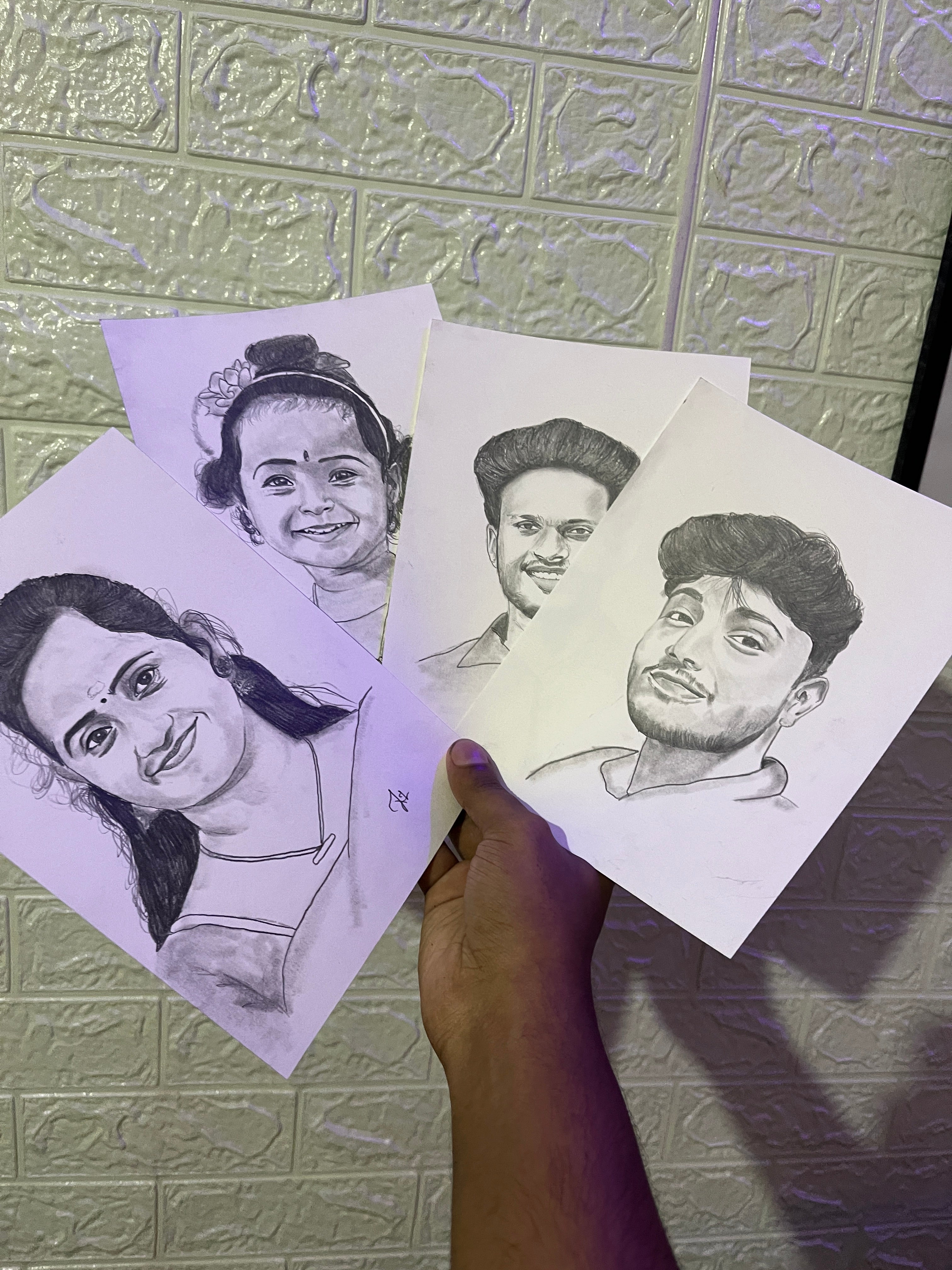 Pencil portrait