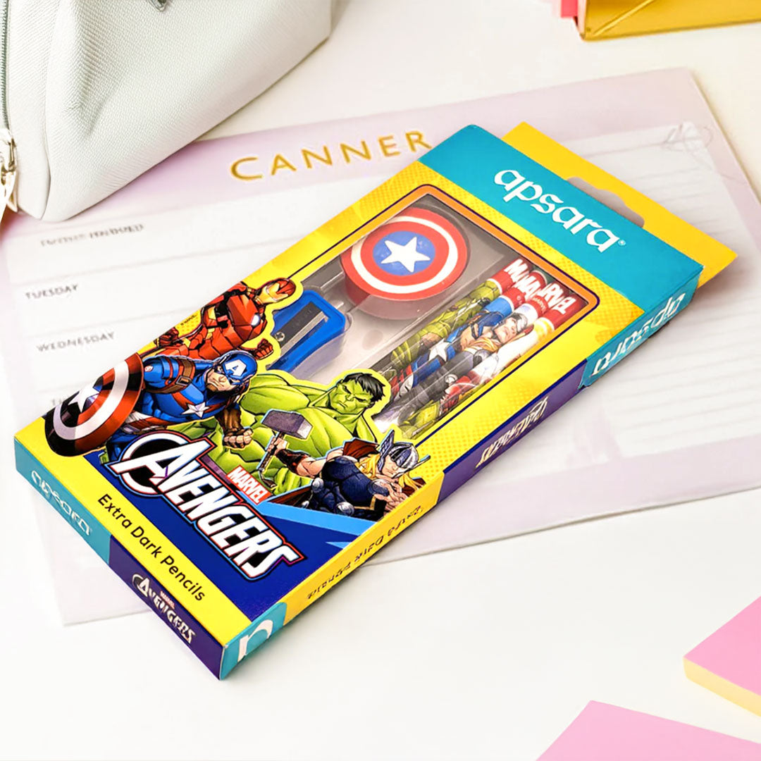 Apsara avengers pencil set